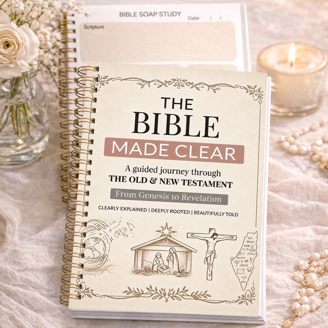 1pc 8-Week Bible Study Planner - Planned Parenthood ulasan dan harga