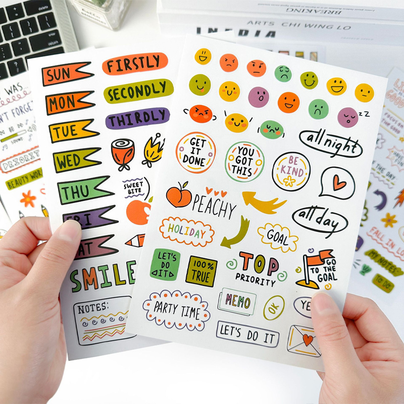 8 Sheets 240+ Planner Stickers - Planned Parenthood ulasan dan harga