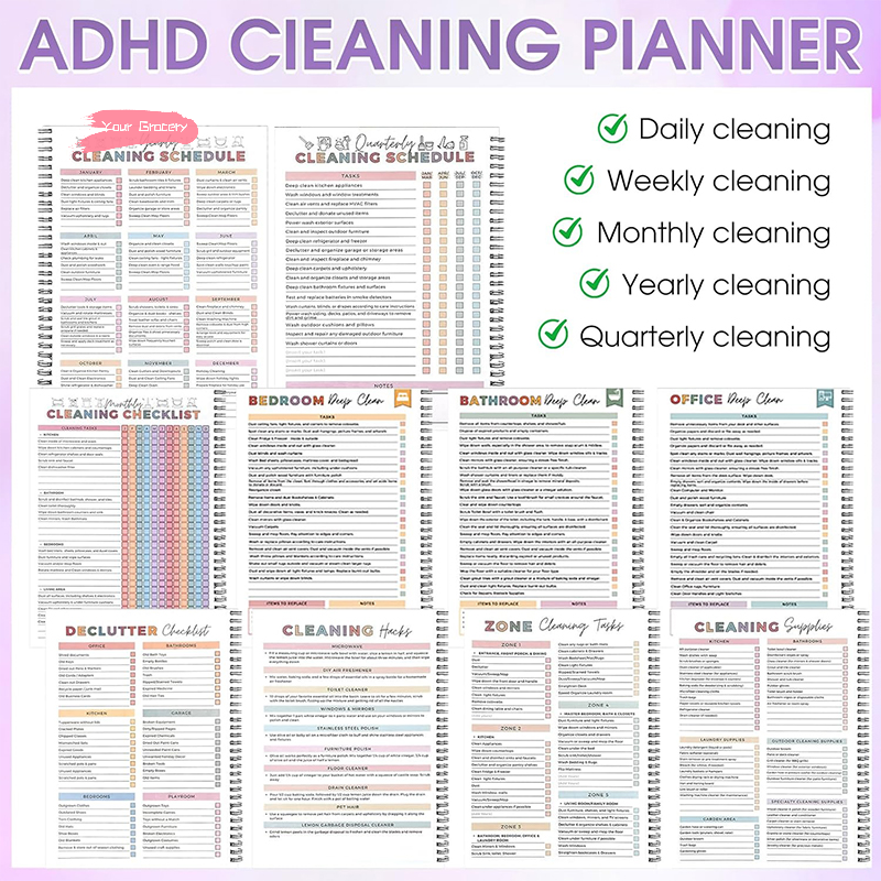 Y-Reusable ADHD Cleaning Plann - Planned Parenthood ulasan dan harga