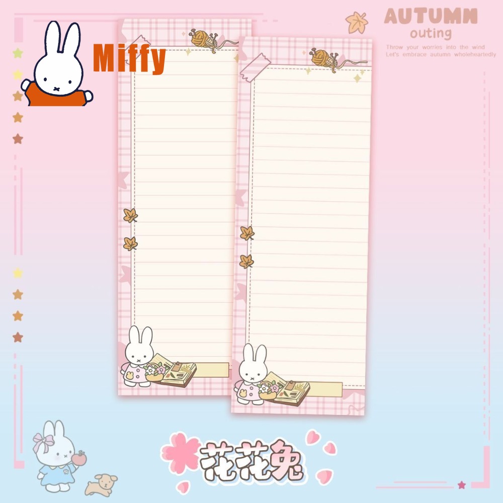 Kawaii Miffy Notepad Cute Rabb - Planned Parenthood ulasan dan harga